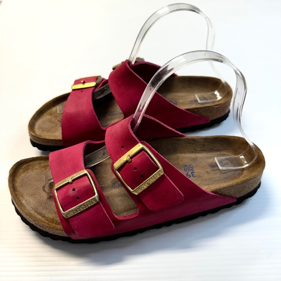 Birkenstock Shoes - Birkenstock Hot Pink Sandals Size 38 / 8 US